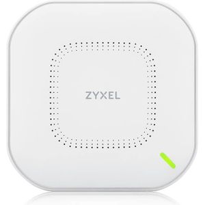 Zyxel - Draadloos Access Point met WiFi 6 (802.11ax Dual Band), 1,77 Gbps met Quad Core CPU en dubbele 2x2 MU-MIMO-antenne, Beheerbaar via Nebula APP/Cloud of standalone [NWA110AX]