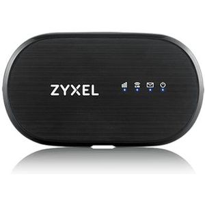 Zyxel 4G LTE-A Mobile WiFi Hotspot | Tot wel 150 Mbps Downloadsnelheid | Deel WiFi met 10 apparaten | Verwijderbare accu die een hele dag meegaat | Handzaam formaat (WAH7601)