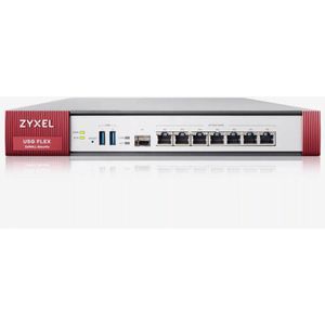 Zyxel - USG FLEX 200 - Firewall - Zwart - Materiaal: Kunststof
