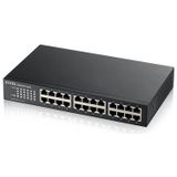 Switch ZyXEL GS1100-24E - RJ45 x 24 - Ethernet LAN 10/100 Mbps
