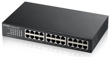 Switch ZyXEL GS1100-24E - RJ45 x 24 - Ethernet LAN 10/100 Mbps