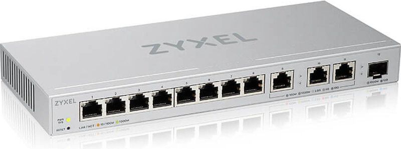 Zyxel XGS1250-12 Managed 10G Ethernet (100/1000/10000) Grijs