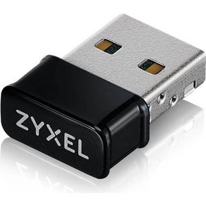 Zyxel AC1200 Dual Band USB nano-adapter ondersteunt MU-MIMO voor vertragingsvrije netwerkervaring, geavanceerde WEP/WPA/WPA2/WPA3-encryptie [NWD6602]
