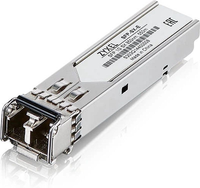 Zyxel - Zendontvanger - Zilver - Hot-plugbaar - 10 SFP-SX-E - Korte Afstand 550m