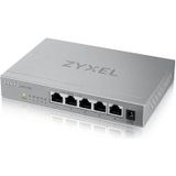 Zyxel - MG-105 - 5-Poort 2.5G Multi-Gigabit Unmanaged Switch - Thuis Entertainment - SOHO Netwerk