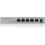 Zyxel - MG-105 - 5-Poort 2.5G Multi-Gigabit Unmanaged Switch - Thuis Entertainment - SOHO Netwerk