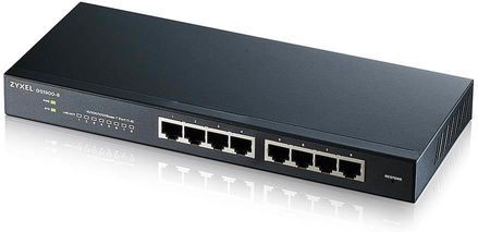 Zyxel - GS1900-8 - Managed L2 Gigabit Ethernet - Zwart - 8 Poorten
