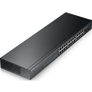 Zyxel GS-1900-24 v2 Managed L2 Gigabit Ethernet (10/100/1000) 1U Zwart