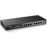 Zyxel GS1915-8 Managed L2 Gigabit Ethernet (10/100/1000) Zwart
