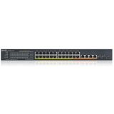 Zyxel XMG1930-30HP Managed L3 2.5G Ethernet (100/1000/2500) Power over Ethernet (PoE) 1U Zwart