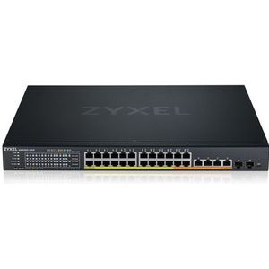 Zyxel XMG1930-30HP Managed L3 2.5G Ethernet (100/1000/2500) Power over Ethernet (PoE) 1U Zwart