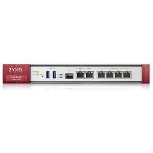 Zyxel USGFLEX200H ZyWALL High Speed Cyber Security Firewall | Alleen hardware | 2x Multi-Gig 2.5G | VPN | Business Class | Tot 100 gebruikers | Nebula Cloud Option