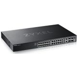 Zyxel - XGS2220-30 - Layer 3 Toegangsschakelaar - Zwart - 24x1G RJ45 - 2x10G Multi-Gigabit