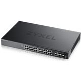 Zyxel - XGS2220-30 - Layer 3 Toegangsschakelaar - Zwart - 24x1G RJ45 - 2x10G Multi-Gigabit
