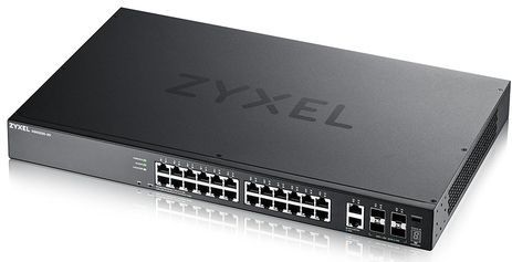 Zyxel - XGS2220-30 - Layer 3 Toegangsschakelaar - Zwart - 24x1G RJ45 - 2x10G Multi-Gigabit