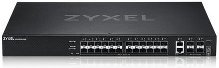 Zyxel - XGS2220-30F - Managed L3 Switch - Zwart - 24 SFP - 4 SFP+ - 2 10G Ethernet