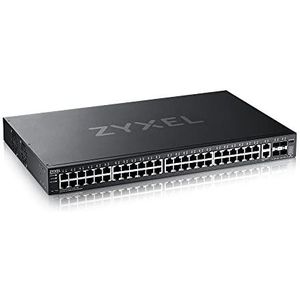Zyxel 48-port GbE L3 Access Switch with 6 10G Uplink (XGS2220-54)