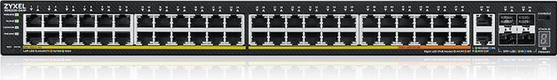 Zyxel - XGS2220 - Layer 3 Toegangsschakelaar - Zwart - 600W PoE - 48x1G RJ45