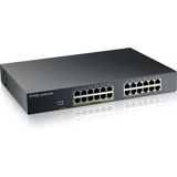 Zyxel GS1915-24EP Managed L2 Gigabit Ethernet (10/100/1000) Power over Ethernet (PoE) 1U Zwart