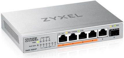 Zyxel XMG-105HP - Unmanaged Switch - 2.5G Ethernet - 5 Poorten