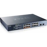 Zyxel Managed Netwerkswitch - 16 Poorten - 2.5G Ethernet - PoE - Rackmontage