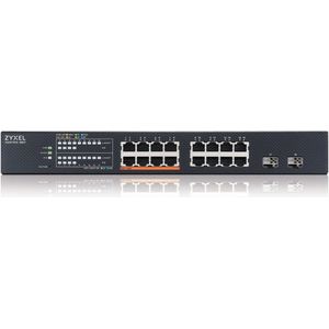 Zyxel Managed Netwerkswitch - 16 Poorten - 2.5G Ethernet - PoE - Rackmontage