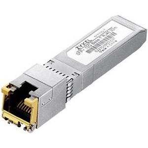 Zyxel - SFP10G-T - Zendontvanger - Zilver - RJ-45 - 10GBASE-T