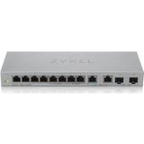 Zyxel XGS1010-12-ZZ0102F netwerk-switch Unmanaged Gigabit Ethernet (10/100/1000) Grijs