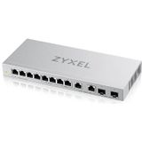 Zyxel XGS1010-12-ZZ0102F netwerk-switch Unmanaged Gigabit Ethernet (10/100/1000) Grijs