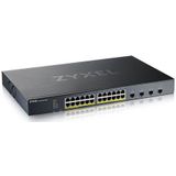 Zyxel - XGS1935-28HP - Netwerkschakelaar - Zwart - 28 Havens