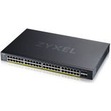Zyxel - XGS1935-52HP - 10GbE Uplink Switch - Gigabit-connectiviteit - NebulaFlex