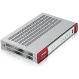 Zyxel - USGFLEX50HP Gold - Router - Grijs, Rood - 5 RJ-45 Poorten