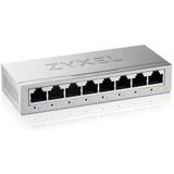 Zyxel - GS-108BV5 - Netwerkschakelaar - Zilver - 8 Poorten - Gigabit Ethernet