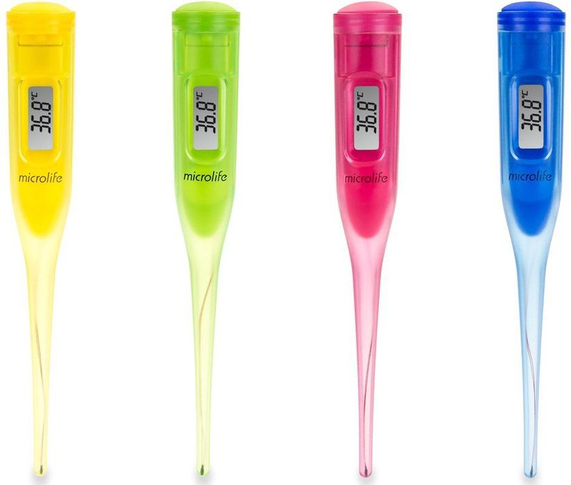 Microlife - MT 50 - Digitale Thermometer - Betrouwbaar - Klinisch Getest - Groot LCD Display - Koortsalarm