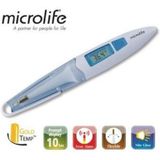 Microlife - MT 200 - Digitale Thermometer - Gold Tip - Flexibele Tip - Groot LCD Display
