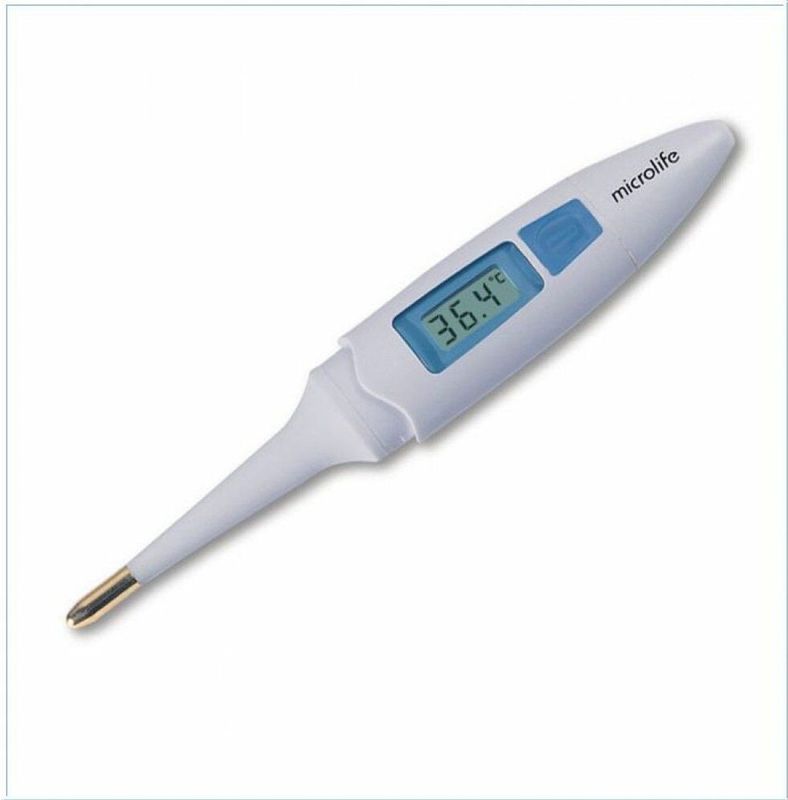 Microlife - MT 200 - Digitale Thermometer - Gold Tip - Flexibele Tip - Groot LCD Display