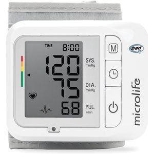 Microlife BP W1 Basic - Pols Bloeddrukmeter - Klinisch Gevalideerd - Nr. 1 bij Huisartsen - Onregelmatige Hartslag Detectie - 60 Geheugens - 5 Jaar Garantie