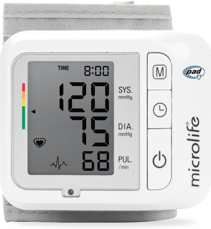 Microlife - BP W1 Basic - Pols Bloeddrukmeter - Klinisch Gevalideerd - 60 Geheugens - 5 Jaar Garantie