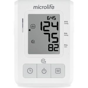 Microlife - BP B2 Basic - Bovenarm Bloeddrukmeter - Klinisch Gevalideerd - 30 Geheugens - 5 Jaar Garantie