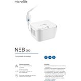 Microlife - NEB 200 - Compressor Vernevelaar - Efficiënt - Klinisch Getest