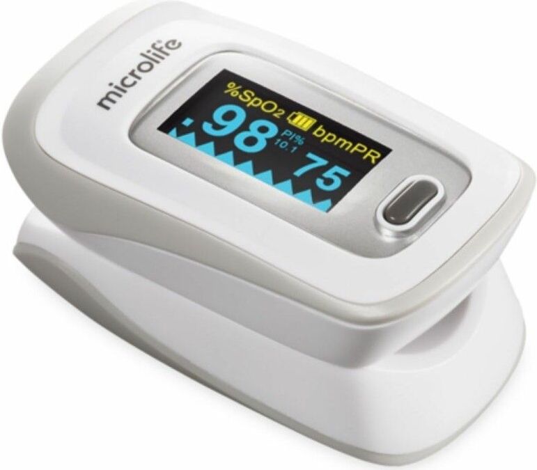 Microlife OXY 210 - Saturatiemeter - Nauwkeurige SpO2 en Hartslagmeting - Klinisch Getest
