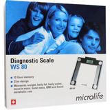 Microlife WS 80 - Diagnostische Weegschaal - Klinisch Getest - Volledige Lichaamsanalyse