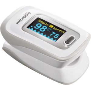 Microlife OXY 210 - Saturatiemeter - Nauwkeurige SpO2 en Hartslagmeting - Klinisch Getest - Eenvoudig in Gebruik