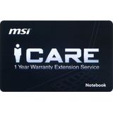 MSI - Garantieverlenging - 1 Jaar Extra - Voor MSI Laptops