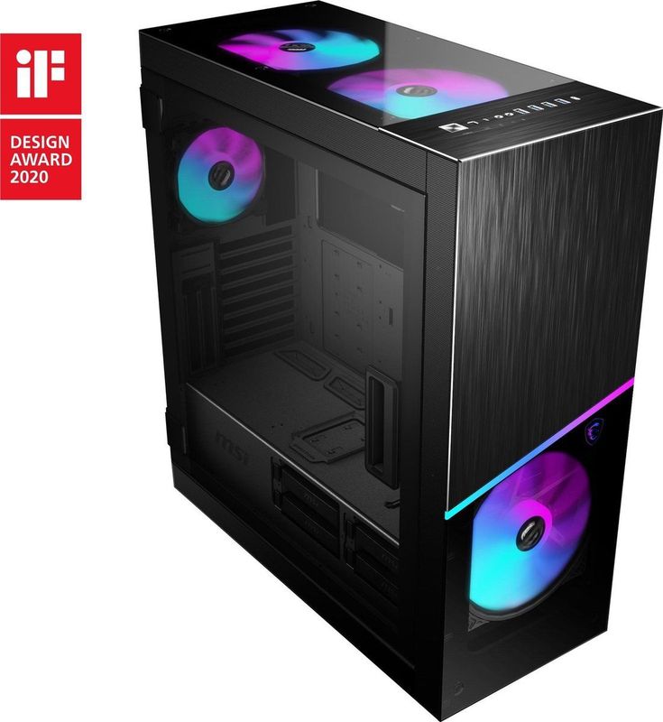 MSI MPG SEKIRA 500X computerbehuizing Midi Tower Zwart