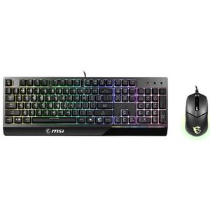 MSI Vigor GK30 Combo - Toetsenbord en Muis Bundel - QWERTY - Zwart