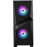 ATX Semi-tower Box MSI Mag Forge 100m Black