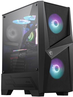 ATX Semi-tower Box MSI Mag Forge 100m Black