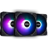 MSI MAX F12A-3 ARG - Computerkoeling - Zwart - 120 mm - 3 x Ventilator