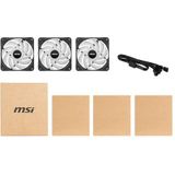 MSI MAX F12A-3 ARG - Computerkoeling - Zwart - 120 mm - 3 x Ventilator